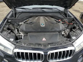 2016 BMW X6 xDrive50i with VIN 5UXKU6C55G0S82426, listed as a Copart auction lot 46218405 with 162,120 mi miles and Salvage Title. Bid and sale history available at carsss.com. Image 12.