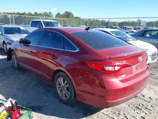 2016 Hyundai Sonata SE with VIN 5NPE24AF3GH419614, listed as a IAAI auction lot 38631601 with 109,157 mi miles and . Bid and sale history available at carsss.com. Image 3.