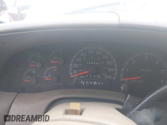 1998 Ford F-150 with VIN 1FTDX1760WNA03084, listed as a IAAI auction lot 42509039 with 149,482 mi miles and . Bid and sale history available at DreamBid. Image 7.