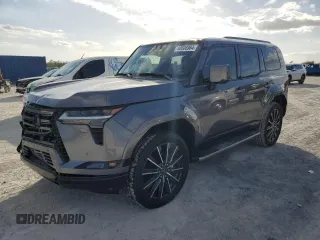 2024 Lexus GX 550 Luxury with VIN JTJVBCDX7R5007906, listed as a Copart auction lot 80506964 with 3,770 mi miles and Salvage title. Bid and sale history available at DreamBid. Image 1.