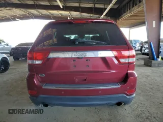 2013 Jeep Grand Cherokee Overland with VIN 1C4RJECT6DC526743, listed as a Copart auction lot 50203065 with 186,673 mi miles and Salvage Title. Bid and sale history available at DreamBid. Image 6.