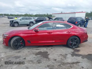 2023 Genesis G70 3.3T z VIN KMTG54TE8PU108661, wystawiony jako IAAI lot #42092600 z przebiegiem 35 992 mil mil oraz . Historia ofert i sprzedaży dostępna na DreamBid. Obrazek 15.