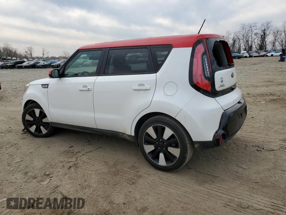 2016 Kia Soul + with VIN KNDJP3A57G7293344, listed as a Copart auction lot 49717085 with 95,885 mi miles and Salvage Title. Bid and sale history available at carsss.com. Image 2.