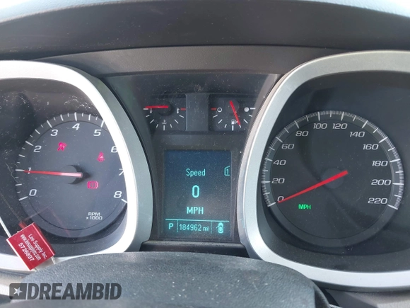2012 Chevrolet Equinox LTZ with VIN 2GNFLGEK0C6359324, listed as a IAAI auction lot 39580654 with 184,962 mi miles. Bid and sale history available at carsss.com. Image 7.