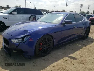 2015 Maserati Ghibli S Q4 with VIN ZAM57RTA6F1143107, listed as a Copart auction lot 68583743 with 70,264 mi miles. Bid and sale history available at carsss.com. Image 1.