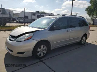 2009 Toyota Sienna CE with VIN 5TDZK23C19S271890, listed as a Copart auction lot 54757385 with 125,182 mi miles and Salvage Title. Bid and sale history available at carsss.com. Image 1.