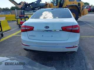 2015 Kia Cadenza Premium with VIN KNALN4D7XF5196941, listed as a IAAI auction lot 42052846 with 118,838 mi miles. Bid and sale history available at carsss.com. Image 15.