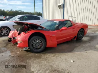 2001 Chevrolet Corvette Z06 with VIN 1G1YY12S715121234, listed as a Copart auction lot 41794705 with 56,836 mi miles and Salvage Title. Bid and sale history available at carsss.com. Image 1.