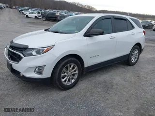 2021 Chevrolet Equinox LS with VIN 3GNAXHEV8MS135543, listed as a IAAI auction lot 41629456 with 43,482 mi miles. Bid and sale history available at carsss.com. Image 18.