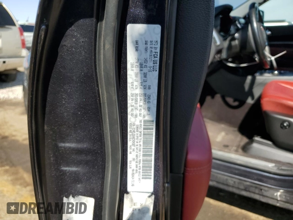 2016 Dodge Durango Limited with VIN 1C4RDJDG4GC424587, listed as a Copart auction lot 54211245 with 144,682 mi miles and Salvage title. Bid and sale history available at DreamBid. Image 12.