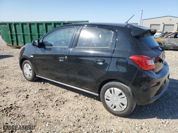2019 Mitsubishi Mirage ES with VIN ML32A3HJ8KH013929, listed as a Copart auction lot 48633715 with 50,563 mi miles and Salvage Title. Bid and sale history available at carsss.com. Image 2.