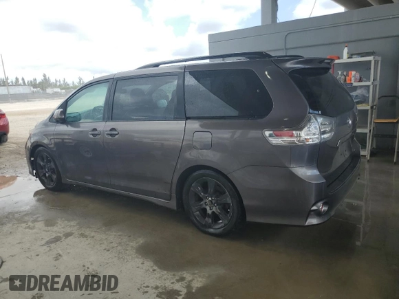 2012 Toyota Sienna SE with VIN 5TDXK3DCXCS229804, listed as a Copart auction lot 45532935 with 338,587 mi miles and Clean Title. Bid and sale history available at carsss.com. Image 2.