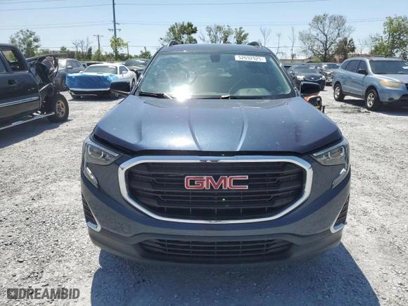 2019 GMC Terrain SLE with VIN 3GKALMEV5KL103691, listed as a Copart auction lot 52692925 with 77,992 mi miles and Clean Title. Bid and sale history available at carsss.com. Image 5.