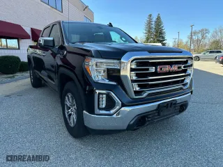 2022 GMC Sierra 1500 Limited SLT with VIN 3GTU9DED6NG150613, listed as a Copart auction lot 54606205 with 335,056 mi miles and Clean Title. Bid and sale history available at carsss.com. Image 1.