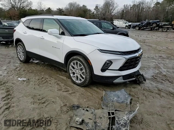 2023 Chevrolet Blazer LT с VIN 3GNKBJRS4PS111853, выставлен на аукционе Copart как лот 44894015 с пробегом 25 129 миль миль и Списание • Salvage title. История ставок и продаж доступна на DreamBid. Изображение 14.