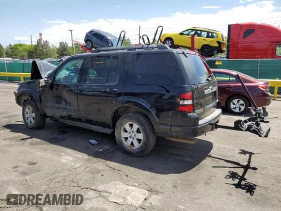2009 Ford Explorer XLT with VIN 1FMEU73E19UA17112, listed as a Copart auction lot 58079585 with 80,832 mi miles and Non repairable. Bid and sale history available at DreamBid. Image 2.