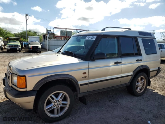 2002 Land Rover Discovery Series II SE with VIN SALTW15442A744073, listed as a Copart auction lot 71844264 with NaN miles and Salvage Title. Bid and sale history available at carsss.com. Image 1.