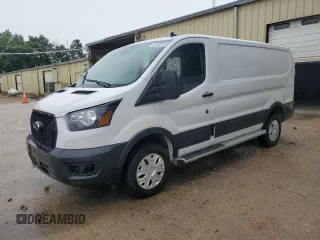 2024 Ford Transit Cargo с VIN 1FTBR1Y88RKA62925, выставлен на аукционе Copart как лот 59624425 с пробегом 15 657 миль миль и Списание • Salvage title. История ставок и продаж доступна на DreamBid. Изображение 1.