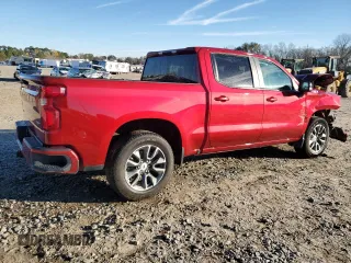 2023 Chevrolet Silverado 1500 RST with VIN 1GCUDEE8XPZ230913, listed as a Copart auction lot 85033514 with 43,617 mi miles and Salvage Title. Bid and sale history available at DreamBid. Image 3.