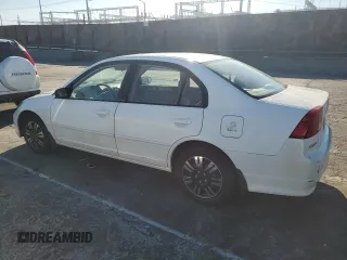 2004 Honda Civic LX with VIN 2HGES16664H532566, listed as a Copart auction lot 46733735 with 204,456 mi miles and Clean Title. Bid and sale history available at DreamBid. Image 2.