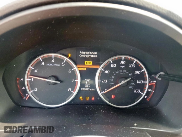 2019 Acura ILX Premium with VIN 19UDE2F87KA007666, listed as a Copart auction lot 61097745 with 208,813 mi miles and Salvage title. Bid and sale history available at DreamBid. Image 9.