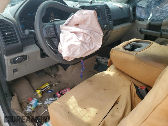 2016 Ford F-150 XL with VIN 1FTMF1C8XGKD36678, listed as a Copart auction lot 54165755 with 109,829 mi miles and Salvage Title. Bid and sale history available at DreamBid. Image 8.
