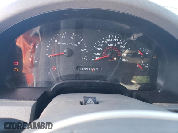 2005 Ford F-150 XLT with VIN 1FTPW14595KE68930, listed as a Copart auction lot 47128095 with 246,420 mi miles and Salvage Title. Bid and sale history available at carsss.com. Image 9.