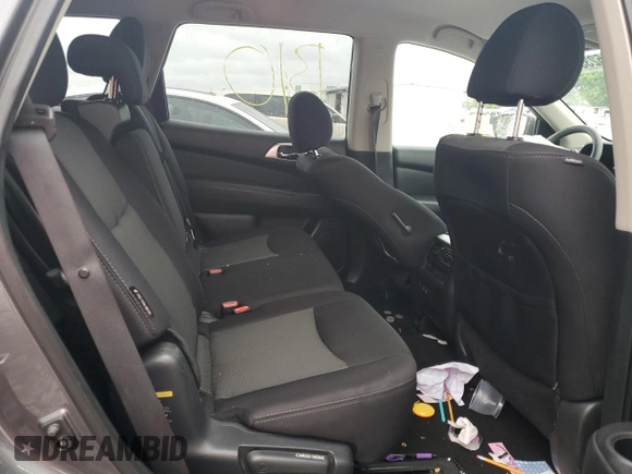 2019 Nissan Pathfinder S z VIN 5N1DR2MN8KC633870, wystawiony jako Copart lot #52350895 z przebiegiem 101 396 mil mil oraz Nie do naprawy • Non repairable. Historia ofert i sprzedaży dostępna na DreamBid. Obrazek 11.