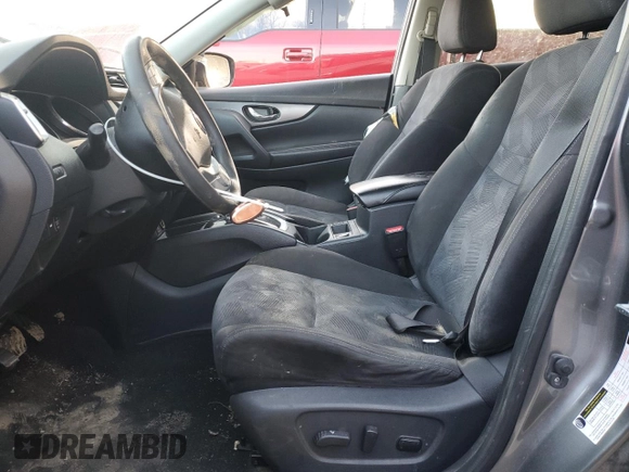 2015 Nissan Rogue S with VIN KNMAT2MT6FP503883, listed as a Copart auction lot 44443905 with 180,295 mi miles and Salvage Title. Bid and sale history available at DreamBid. Image 7.