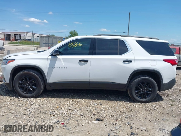 2020 Chevrolet Traverse LT Cloth with VIN 1GNEVGKWXLJ189084, listed as a IAAI auction lot 42763866 with 72,713 mi miles and . Bid and sale history available at DreamBid. Image 14.