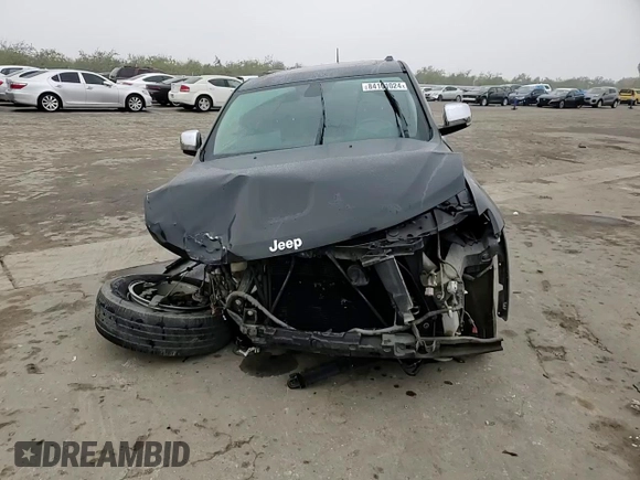 2013 Jeep Grand Cherokee Limited with VIN 1C4RJEBG5DC657005, listed as a Copart auction lot 84101024 with 124,055 mi miles and Salvage Title. Bid and sale history available at carsss.com. Image 11.