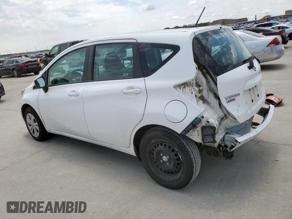 2017 Nissan Note SL with VIN 3N1CE2CP0HL367470, listed as a Copart auction lot 58926575 with 129,480 mi miles and Salvage title. Bid and sale history available at DreamBid. Image 2.