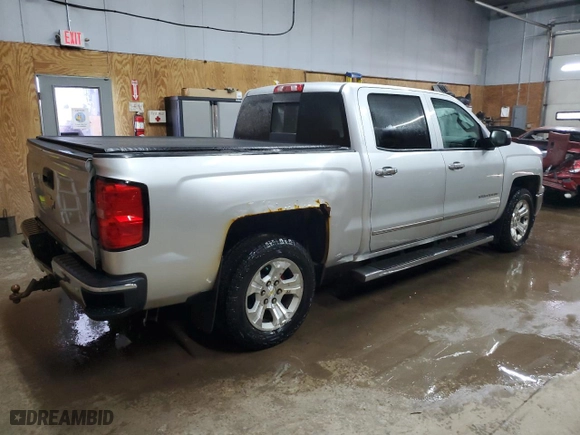 2014 Chevrolet Silverado 1500 LTZ with VIN 3GCUKSEC8EG170166, listed as a Copart auction lot 46580405 with NaN miles and Clean Title. Bid and sale history available at carsss.com. Image 3.