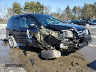 2008 Honda Pilot EX-L with VIN 5FNYF18538B006234, listed as a Copart auction lot 46529335 with 302,594 mi miles and Clean Title. Bid and sale history available at carsss.com. Image 4.