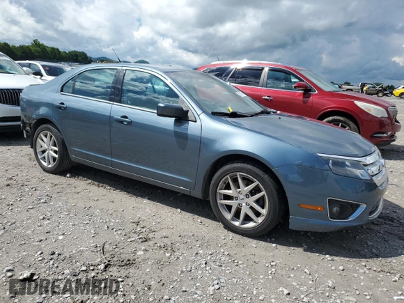 2012 Ford Fusion SEL z VIN 3FAHP0JA6CR245224, wystawiony jako Copart lot #55210275 z przebiegiem 95 205 mil mil oraz Czysty tytuł • Clean title. Historia ofert i sprzedaży dostępna na DreamBid. Obrazek 4.