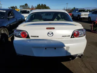 2006 Mazda RX-8 with VIN JM1FE173260205586, listed as a Copart auction lot 87286304 with 73,257 mi miles and Clean Title. Bid and sale history available at carsss.com. Image 6.