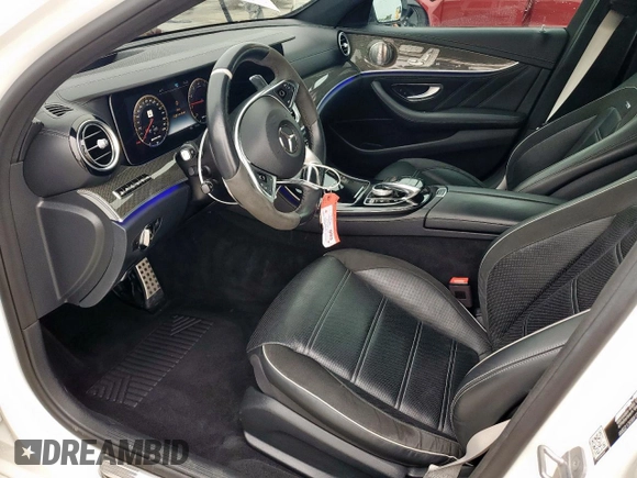 2018 Mercedes-Benz E 63 S AMG with VIN WDDZF8KB8JA254169, listed as a Copart auction lot 50769985 with 111,984 mi miles and Salvage Title. Bid and sale history available at DreamBid. Image 7.