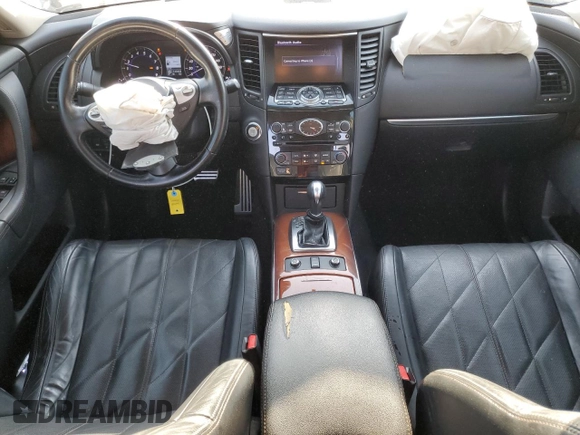 2012 Infiniti FX with VIN JN8AS1MU6CM122168, listed as a Copart auction lot 51761085 with 143,449 mi miles and Salvage title. Bid and sale history available at DreamBid. Image 8.