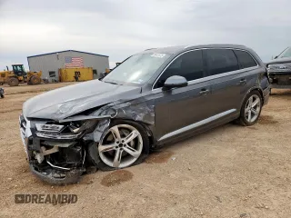 2019 Audi Q7 Prestige with VIN WA1VAAF76KD024290, listed as a Copart auction lot 59413575 with 83,403 mi miles and Salvage title. Bid and sale history available at DreamBid. Image 1.