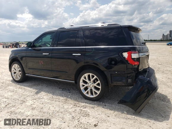 2018 Ford Expedition Limited with VIN 1FMJU1KTXJEA45498, listed as a Copart auction lot 56421775 with 125,008 mi miles and Salvage title. Bid and sale history available at DreamBid. Image 2.