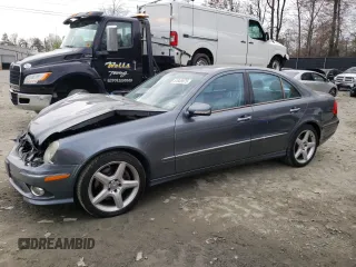 2008 Mercedes-Benz E-Class Luxury 3.5L with VIN WDBUF87XX8B274371, listed as a Copart auction lot 51849575 with 100,977 mi miles and Salvage Title. Bid and sale history available at carsss.com. Image 1.