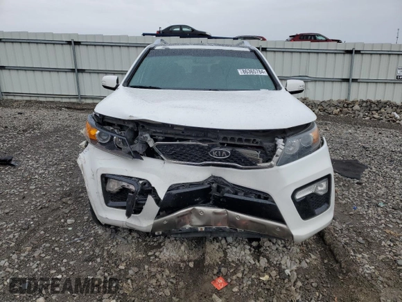 2011 Kia Sorento SX with VIN 5XYKW4A28BG164365, listed as a Copart auction lot 86365784 with 167,961 mi miles and Non Repairable. Bid and sale history available at carsss.com. Image 5.