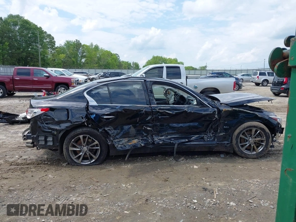 2017 Infiniti Q50 Premium with VIN JN1EV7AR6HM837923, listed as a IAAI auction lot 42255798 with 90,371 mi miles and . Bid and sale history available at DreamBid. Image 13.