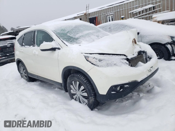 2013 Honda CR-V EX with VIN 2HKRM4H57DH122799, listed as a Copart auction lot 88398885 with 177,623 mi miles and Salvage Title. Bid and sale history available at DreamBid. Image 4.
