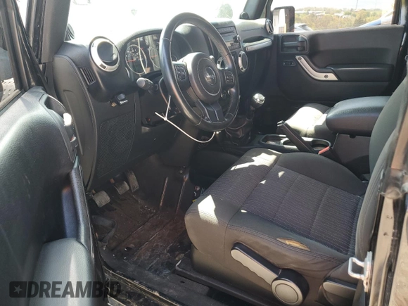 2011 Jeep Wrangler Sahara with VIN 1J4AA5D14BL542912, listed as a Copart auction lot 65158784 with 122,795 mi miles and Salvage Title. Bid and sale history available at DreamBid. Image 8.