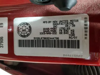 2009 Pontiac Vibe w/1SA with VIN 5Y2SL67869Z444796, listed as a Copart auction lot 84378394 with 146,888 mi miles and Salvage Title. Bid and sale history available at carsss.com. Image 12.