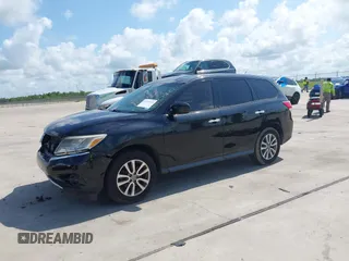 2013 Nissan Pathfinder SL with VIN 5N1AR2MN0DC634422, listed as a IAAI auction lot 42336133 with 144,979 mi miles and . Bid and sale history available at DreamBid. Image 2.