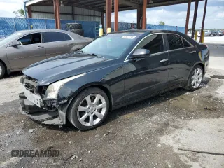 2013 Cadillac ATS z VIN 1G6AA5RA1D0141467, wystawiony jako Copart lot #54923235 z przebiegiem 135 289 mil mil oraz Szkoda całkowita • Salvage title. Historia ofert i sprzedaży dostępna na DreamBid. Obrazek 1.