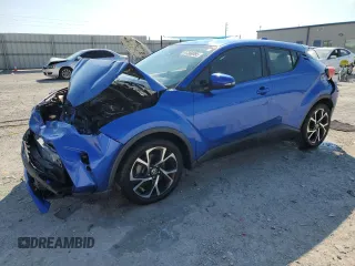 2021 Toyota C-HR LE with VIN JTNKHMBX7M1107111, listed as a Copart auction lot 47360895 with 69,964 mi miles and Non Repairable. Bid and sale history available at carsss.com. Image 1.