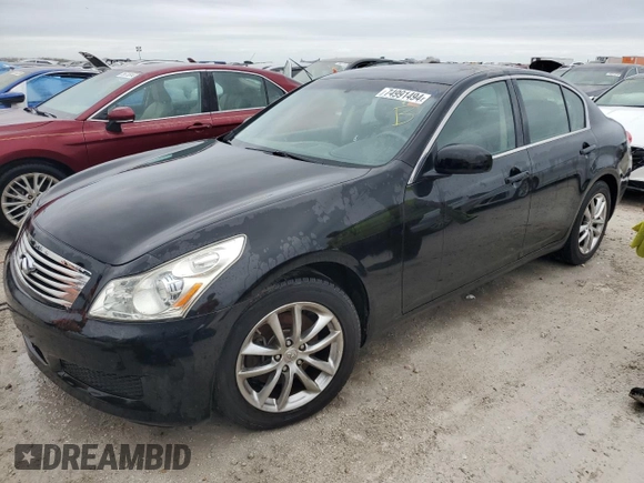 2008 Infiniti G35 x with VIN JNKBV61F18M266694, listed as a Copart auction lot 74991494 with 121,211 mi miles and Non Repairable. Bid and sale history available at DreamBid. Image 1.